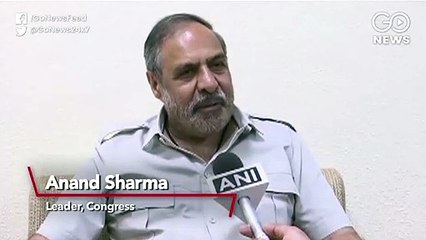 Modi Skirting Real Issues says Anand Sharma