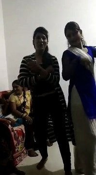 home and dancing with my family!