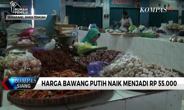 Jelang Puasa Harga Bawang Putih naik Jadi Rp 55.000