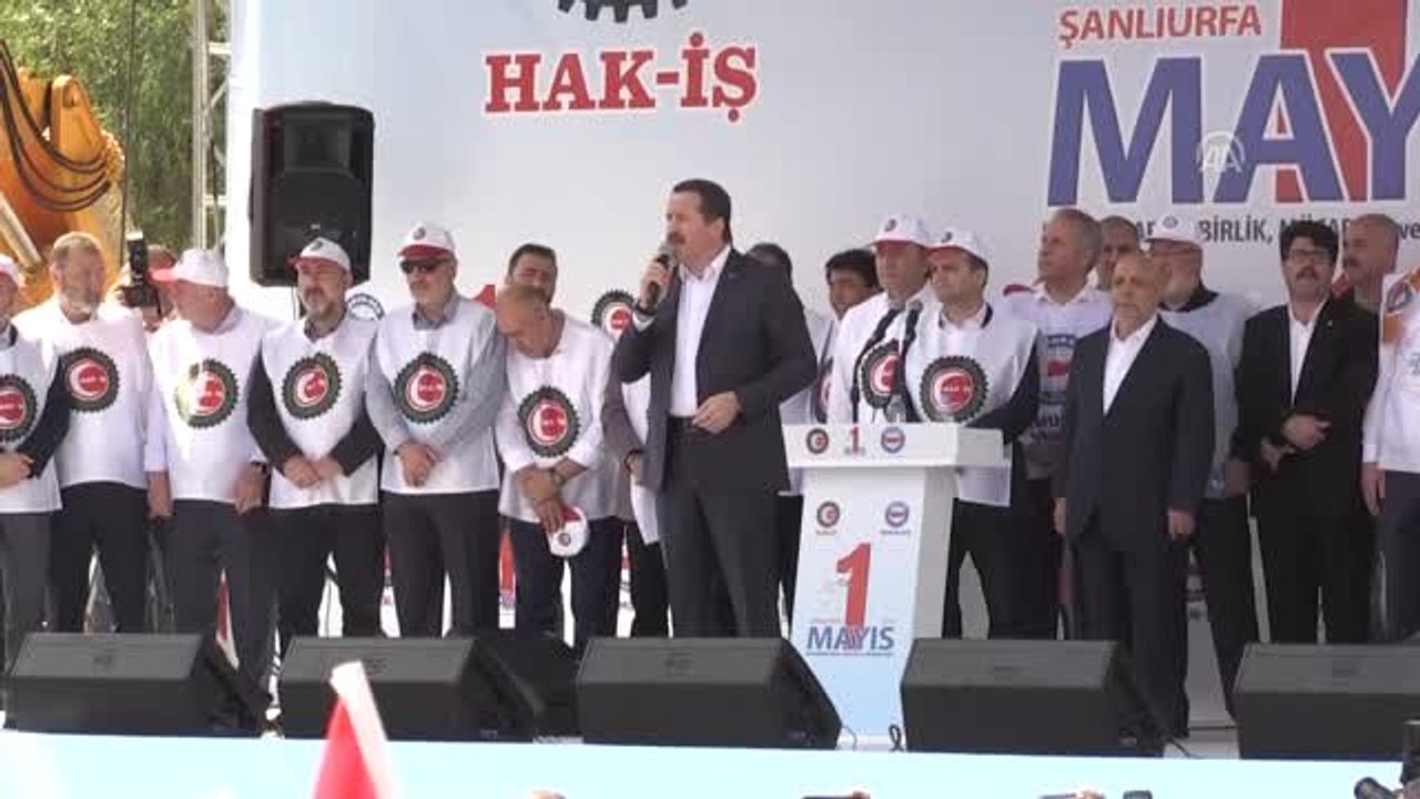 1 Mayıs Emek ve Dayanışma Günü - Memur-Sen Genel Başkanı Yalçın