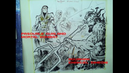 Napoli Comicon 2019 - DC Comics: Pasquale Qualano ed Emanuel Simeoni