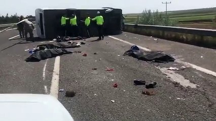 1 Mayıs’a giden sağlıkçılar kaza yaptı: 5 kişi hayatını kaybetti, 14 yaralı