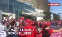 Halaylı 1 Mayıs coşkusu