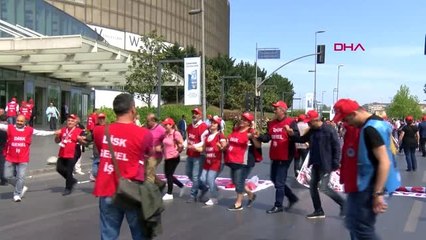 İstanbul- Bakırköydeki Miting Alanına Grupların Yürüyüşü Başladı