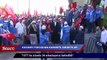 TÜRK-İŞ Taksim kazancı yokuşuna karanfil bıraktı