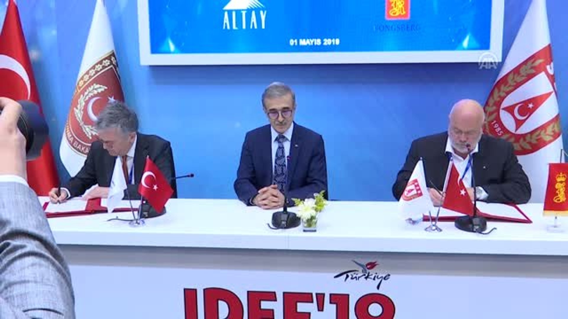 Idef'19 İş Birliği Anlaşmaları - Altay Yazılım ile Norveçli Kongsberg İmza  Töreni - Dailymotion Video