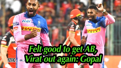 IPL 2019 | Felt good to get AB, Virat out again: Gopal