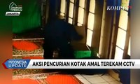 Aksi Pencurian Kotak Amal Terekam CCTV, Wajah Pelaku Dikenali Pengurus Masjid