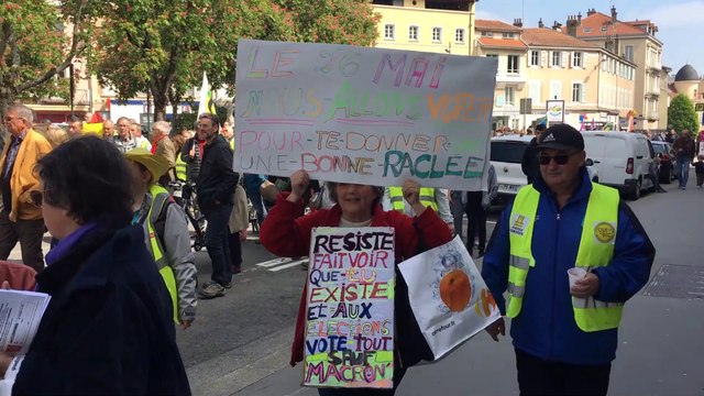 Manifestation du 1er-Mai à Bourg-en-Bresse