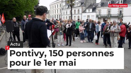 Pontivy, 150 personnes rassemblées pour le 1er mai
