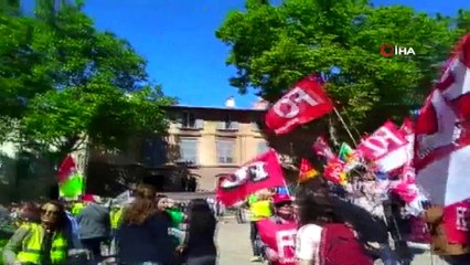 - Sarı Yelekliler 1 Mayıs’ta da sokaklarda- Fransa’da 1 Mayıs alarmı