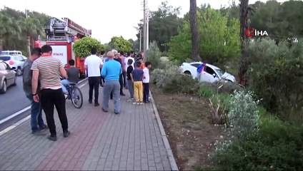 14 yaşındaki çocuk sürücü ölümden döndü
