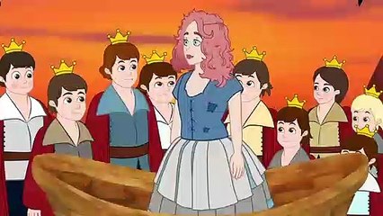Les Cygnes sauvages  | dessin animé en français | Conte pour enfants avec les