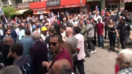 CHP’liler ile polis arasında arbede yaşandı