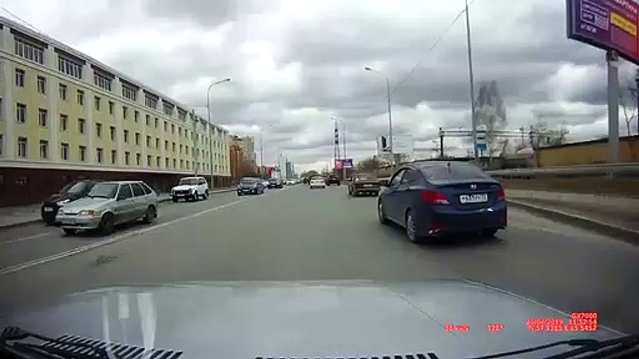 Un accident aussi impressionnant qu'inévitable