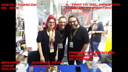 Napoli Comicon ed. 2019 - Il tratto del maestro Fabrizio Fiorentino