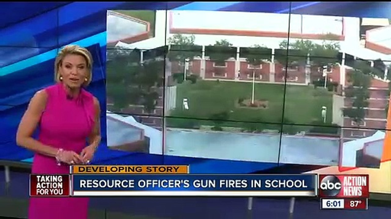 School Resource Officer's Gun Accidentally Fires In Pasco County School