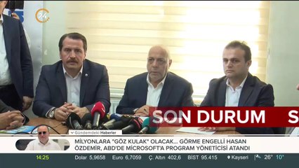 HAK-İŞ Başkanı Mahmut Arslan açıklama yapıyor