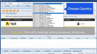 Extract Data From Yellow Pages to Excel