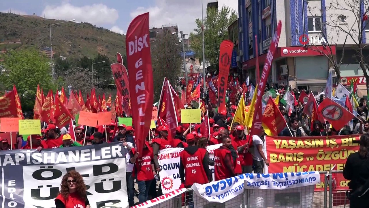 Tunceli'de 1 Mayıs kutlaması