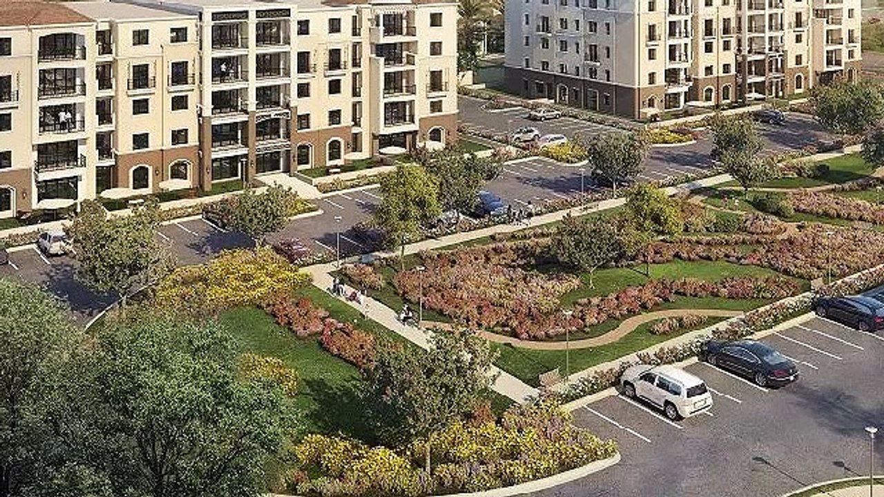 شقة 151 متر للبيع بالقسط تشطيب كامل في ميفيدا القاهرة الجديدة