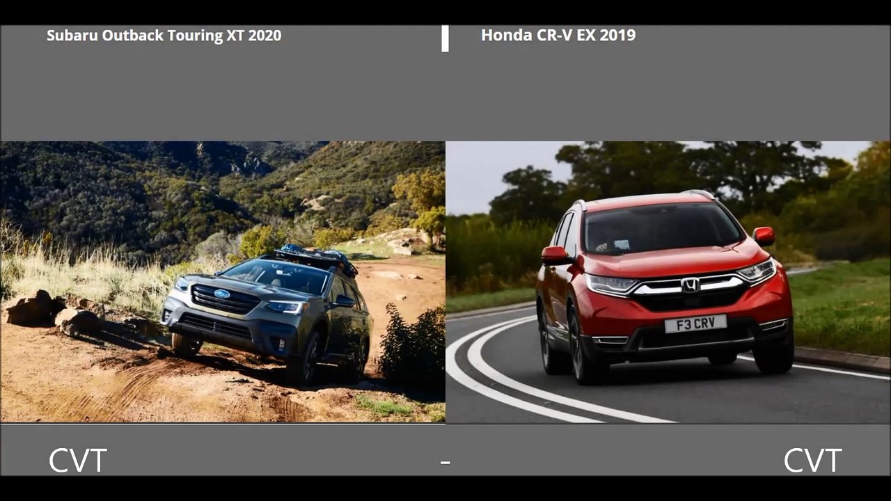 Redesign All New 2020 Subaru Outback Vs Honda CR-V 2019 -Comparison_Full-HD