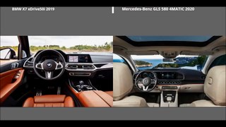 2020 Mercedes-Benz GLS VS BMW X7 2019 - First Look Comparision_Full-HD