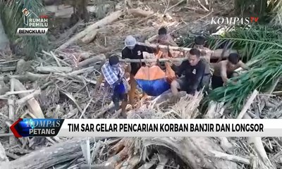 Tim SAR Gelar Pencarian Korban Banjir dan Longsor di Bengkulu
