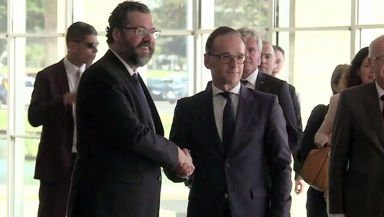 Maas bekräftigt Unterstützung für Guaidó