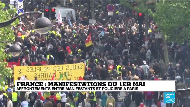 1er-Mai : Philippe Martinez (CGT) contraint de quitter la manifestation parisienne