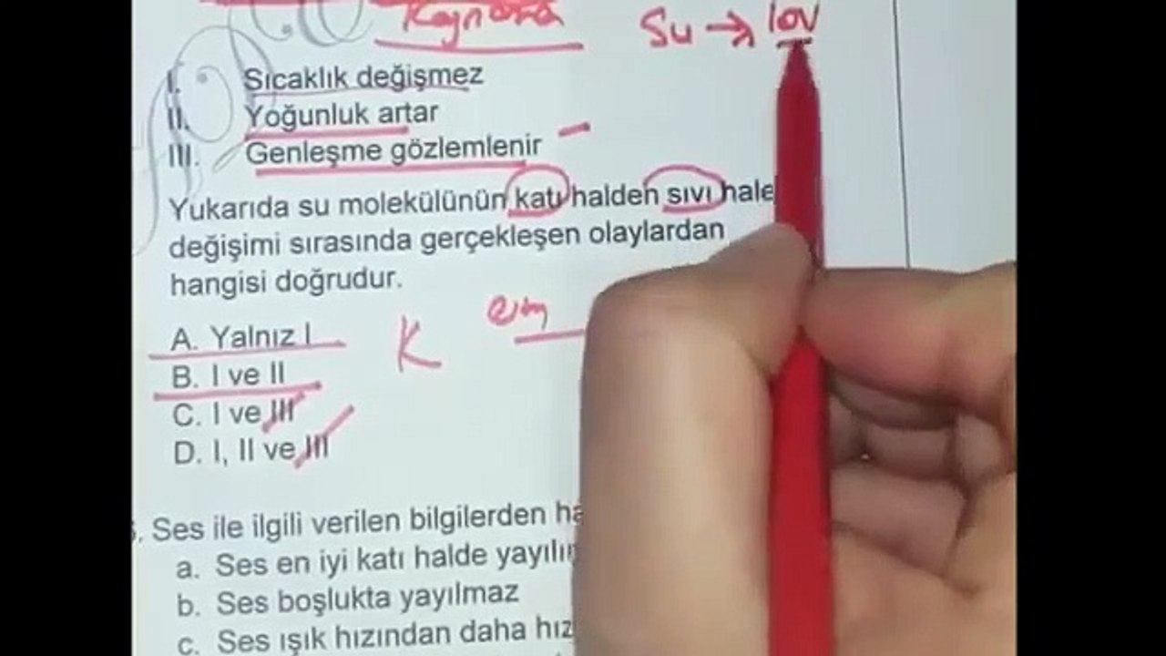 5.Sınıf FEN BİLİMLERİ 2.Dönem 2.Yazılı Soruları Çözümü ve Çalışması
