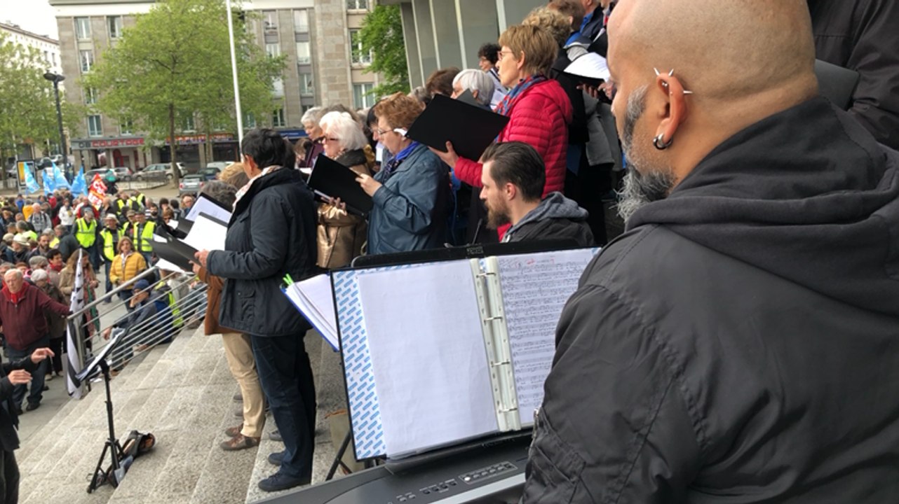 Brest. Entre 2500 et 3 000 personnes pour la manifestation du 1er mai
