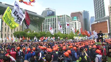 양대 노총 세계노동절 집회..."대화" vs "투쟁" / YTN