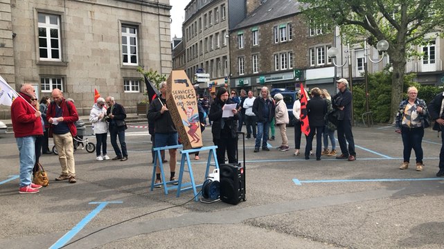 Avranches. Manifestation du 1er mai