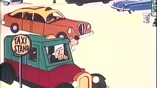 Popeye The Sailor- taxi-turvey - classic cartoons