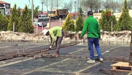 İnşaat işçileri 1 Mayıs’ı çalışarak geçirdi
