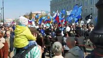 Mais de 60 detidos em protesto contra o governo na Rússia