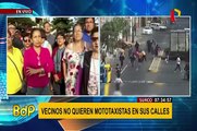 Surco: vecinos en contra de circulación de mototaxis informales