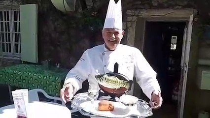 La glace à la carpe frite