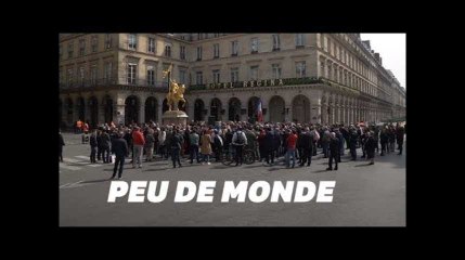 Jean-Marie Le Pen n&#39;a pas attiré les foules pour le 1er mai