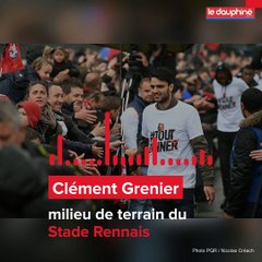 Clément Grenier, milieu de terrain du Stade Rennais