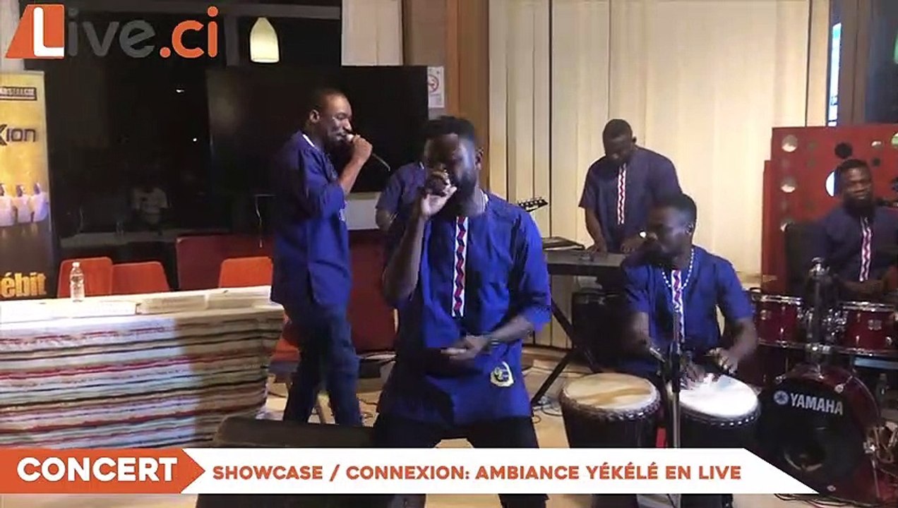 Showcase live / Le groupe zouglou Connexion en ambiance Yékélé