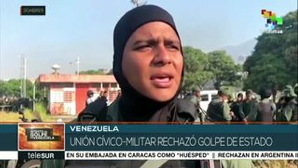 Venezuela: Gobierno bolivariano derrota intento de golpe de Estado