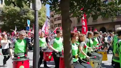 UGT y CCOO de Navarra reivindican más derechos
