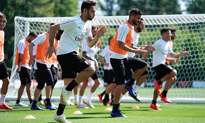 Milanello: seduta tattica e atletica