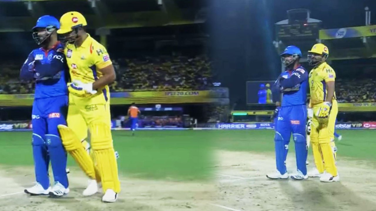 IPL 2019 CSK vs DC:  Suresh Raina-Rishabh Pant Bromance during CSK vs DC match | वनइंडिया हिंदी