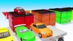 Learning Colors for Children with Street Vehicles Speed Breakers Color Water Tracks Kids Cars