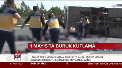 1 Mayıs'ta buruk kutlama