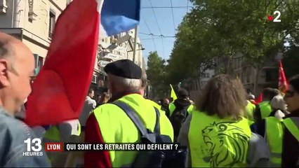 1er-Mai : les retraités mobilisés à Lyon