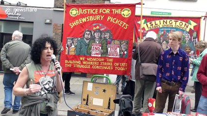 Annual May Day march takes place in London